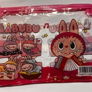 Pink LABUBU Cosmetic Pouch Pencil case